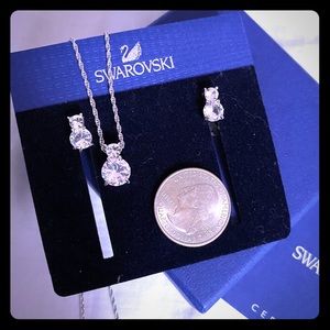 COPY - Swarovski earring and necklace set